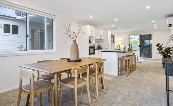 Open playing kitchen living area in a Kingston retirement home