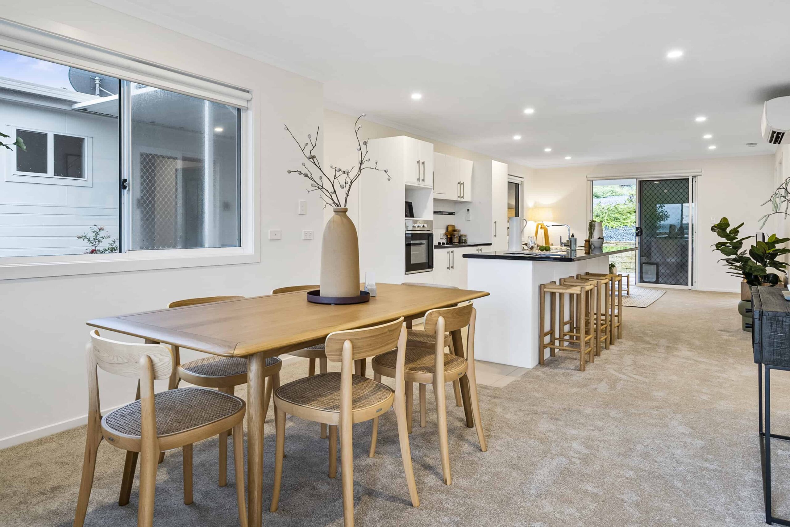 Open playing kitchen living area in a Kingston retirement home