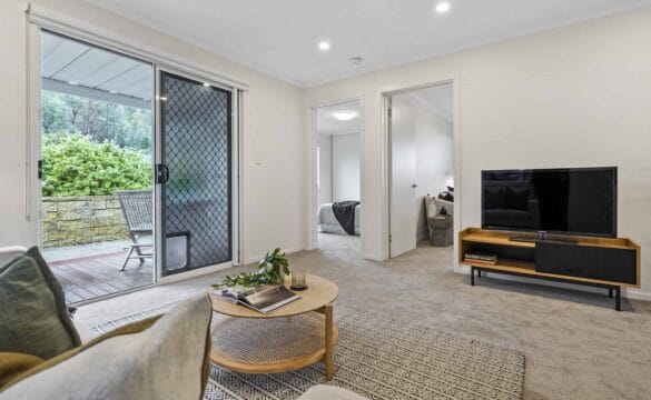 Living area in a Kingston retirement home
