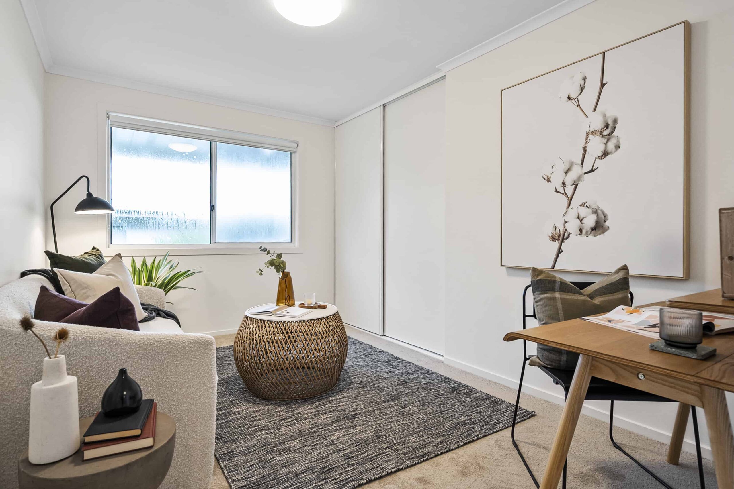 Modern living area in a Kingston retirement home