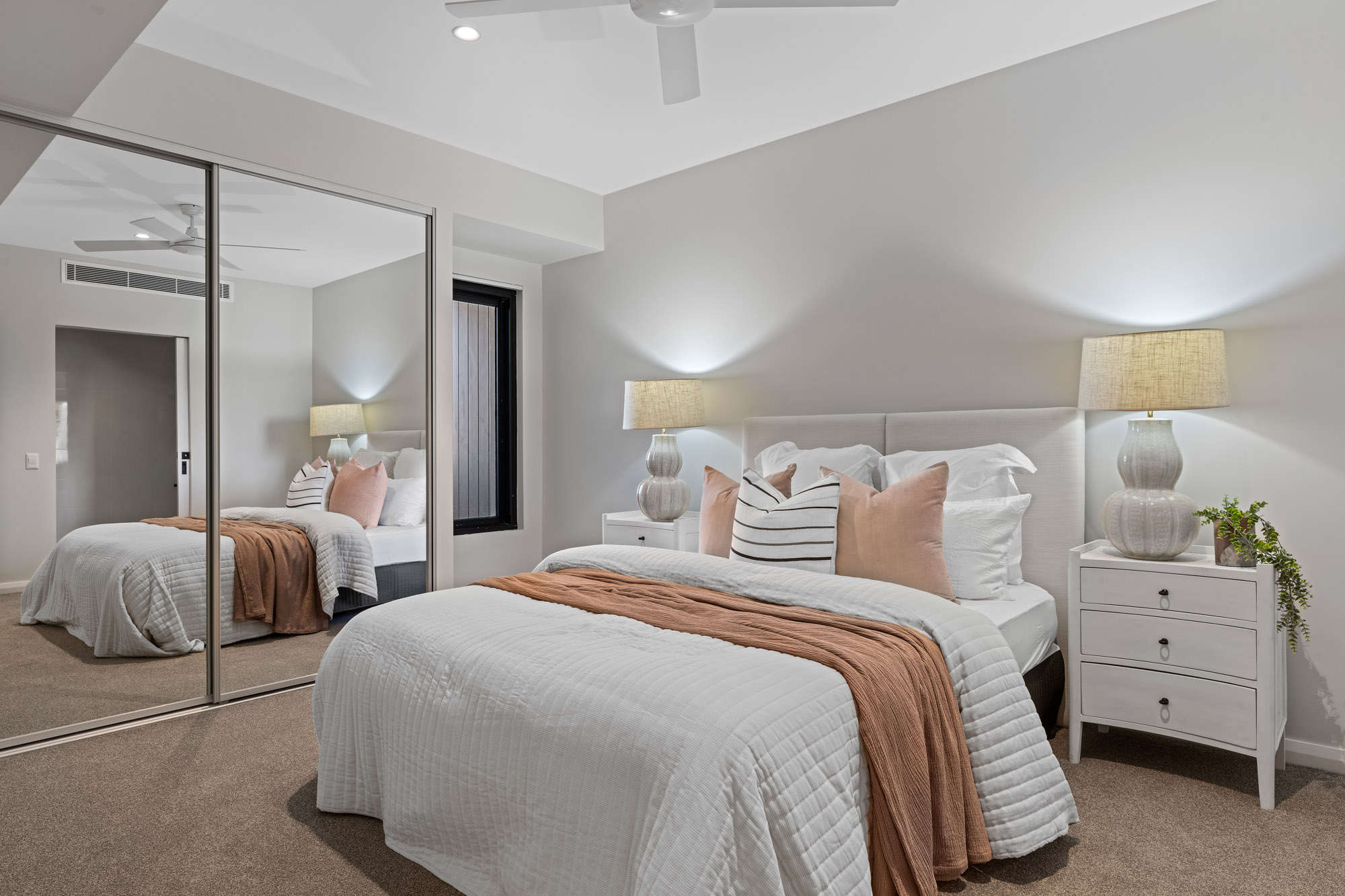 Bedroom in one of our Broadmeadow retirement village homes