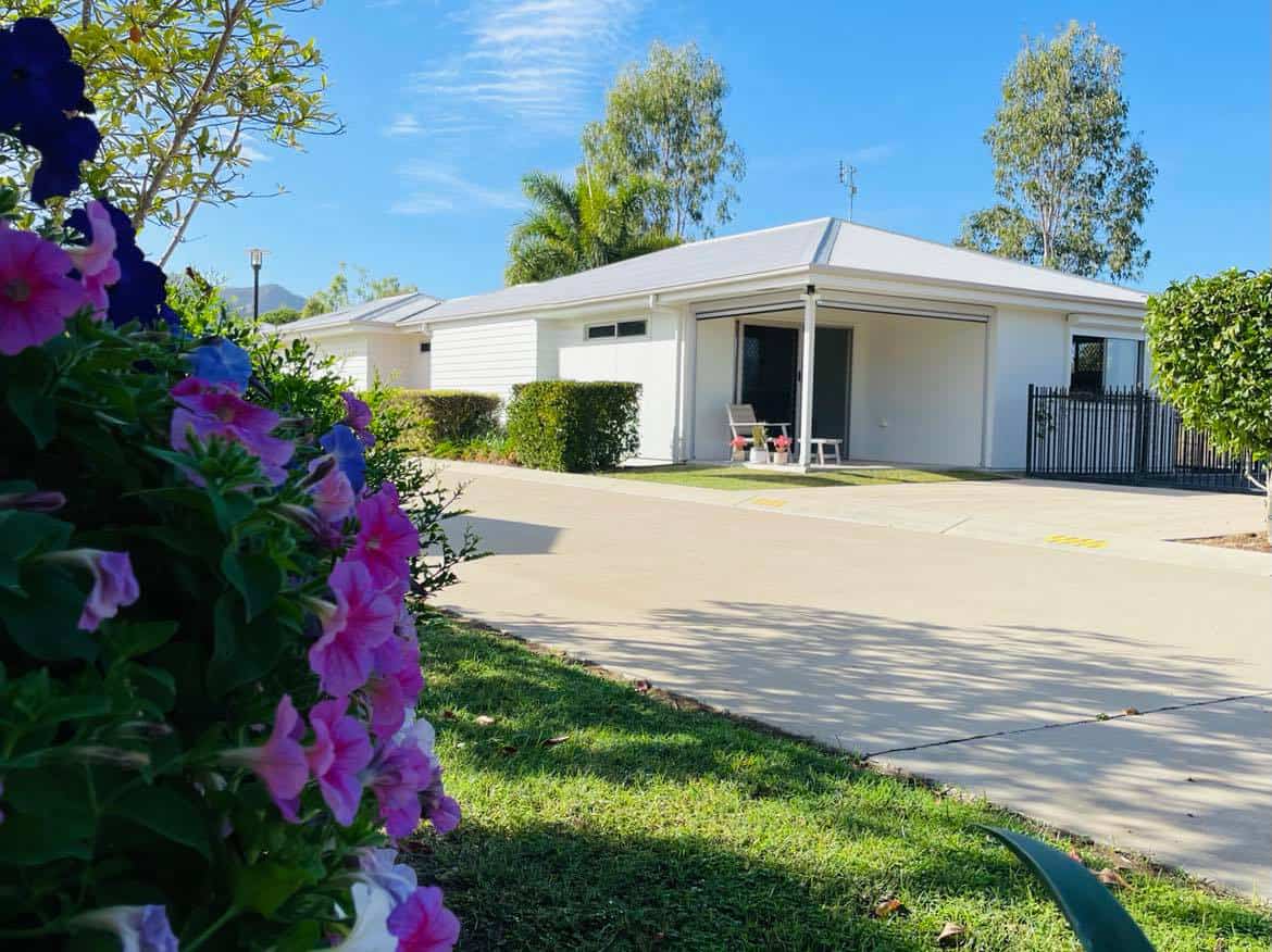 Exterior of retirement homes in our Townsville retirement village