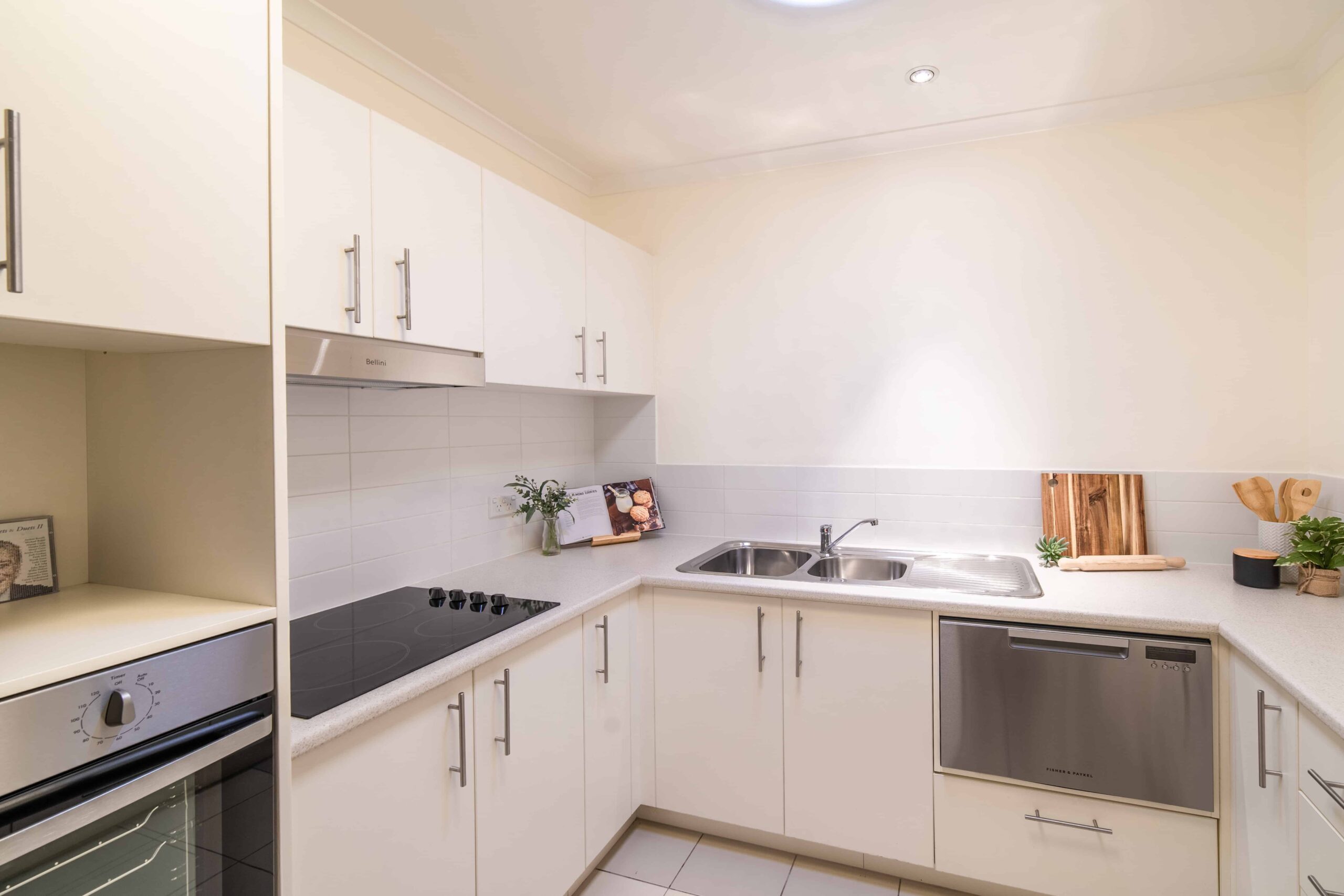 Kitchen in one of our Boronia Heights Retirement Village Homes.