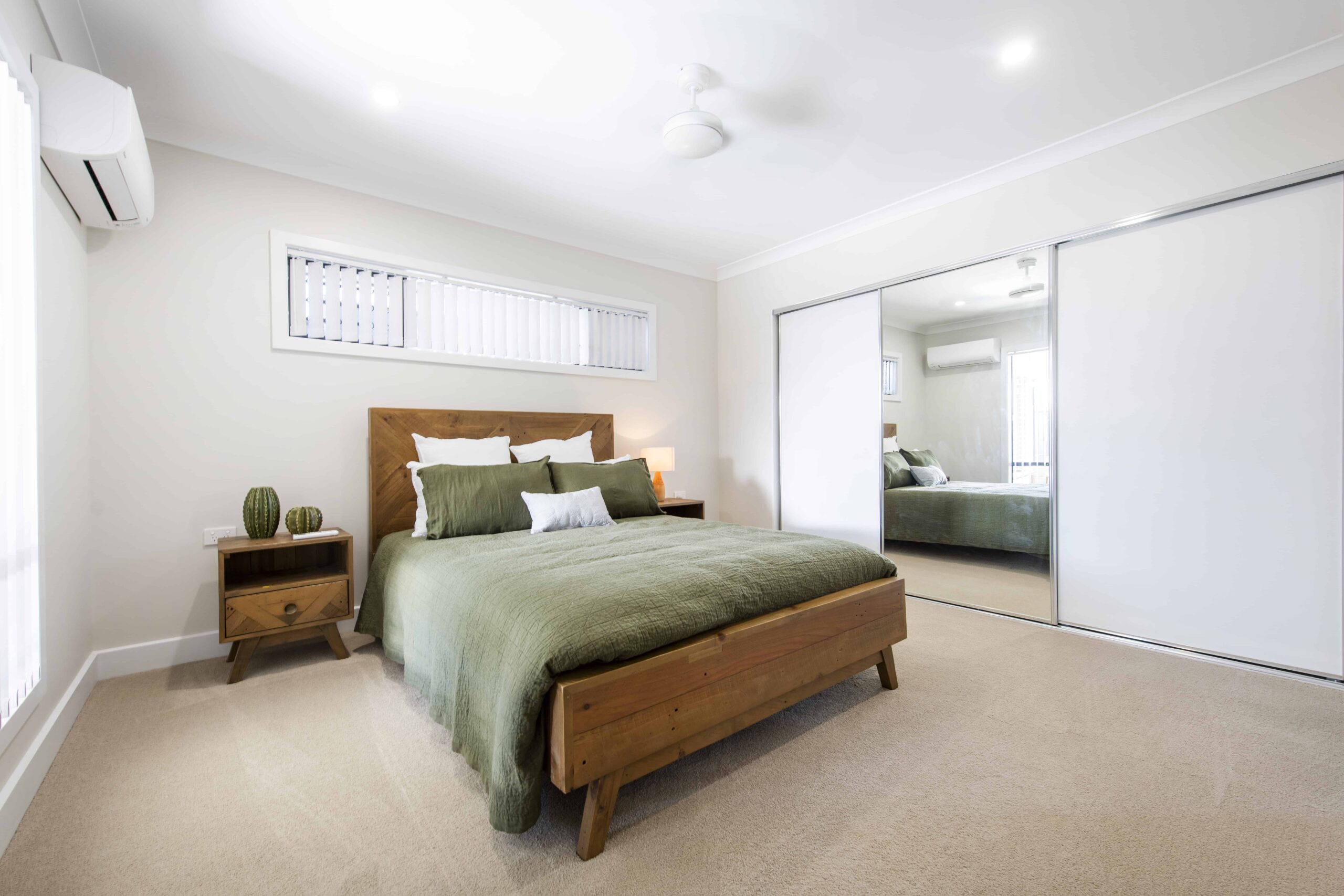 Bedroom in one of our Coffs Harbour Retirement Homes.