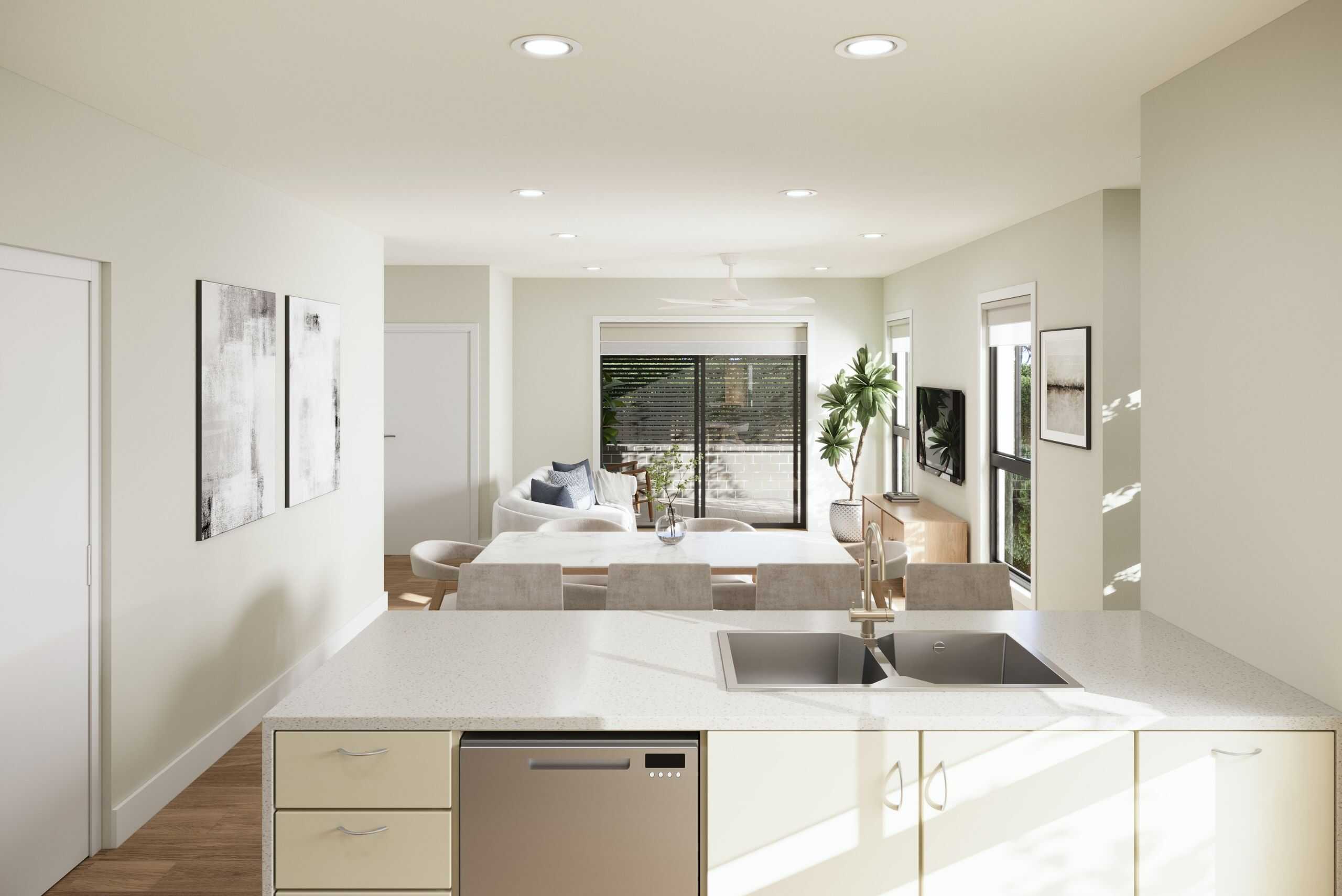 Oak Tree Retirement Village Darling Heights_2 Bedroom_Dining Kitchen_2560x1709 (3)