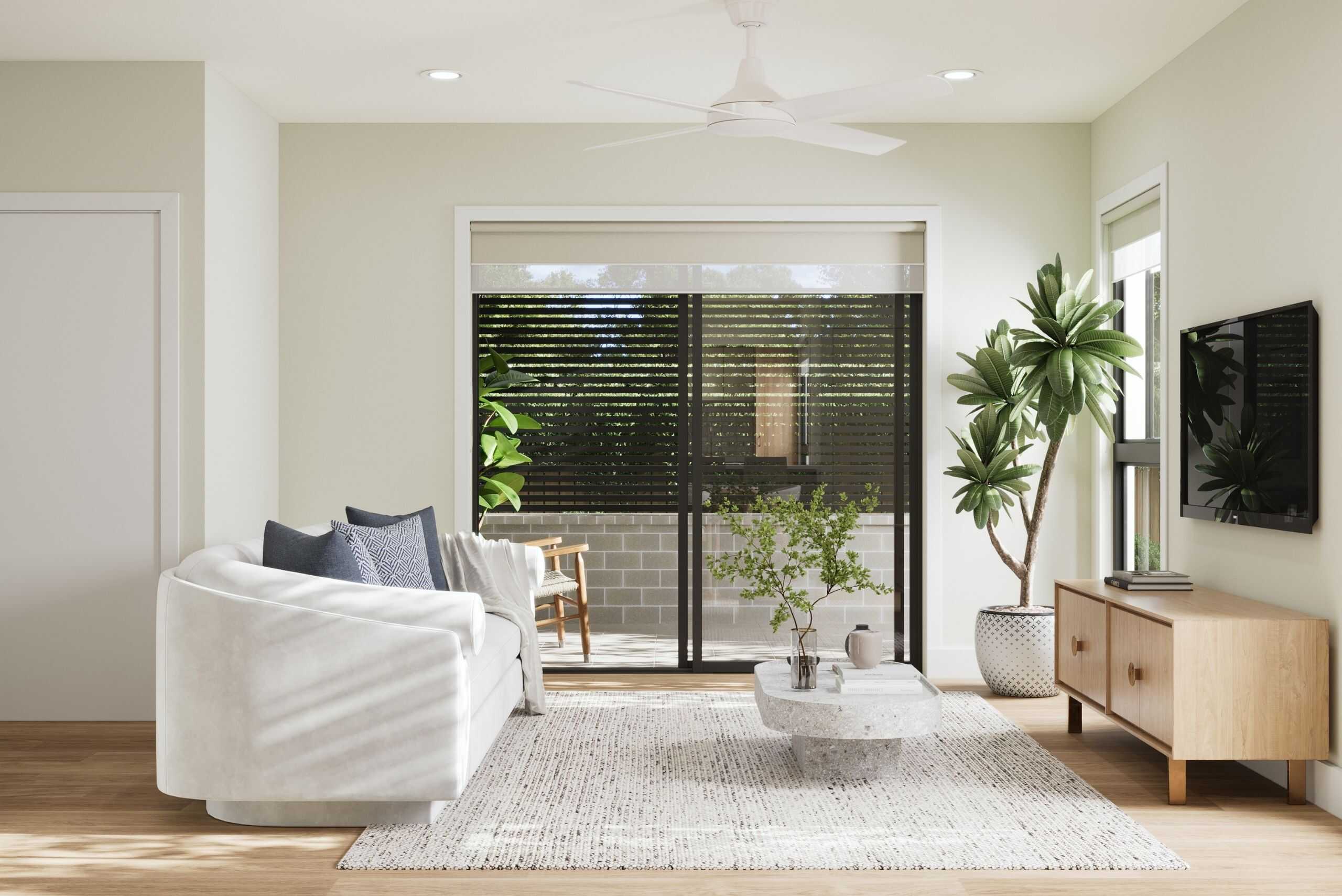 Oak Tree Retirement Village Darling Heights_2 Bedroom_Living_2560x1709