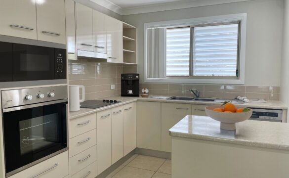 Retirement villa kitchen interior