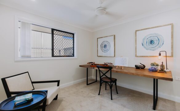 Study room in one of our Oak Tree Retirement Village Gunnedah Villas