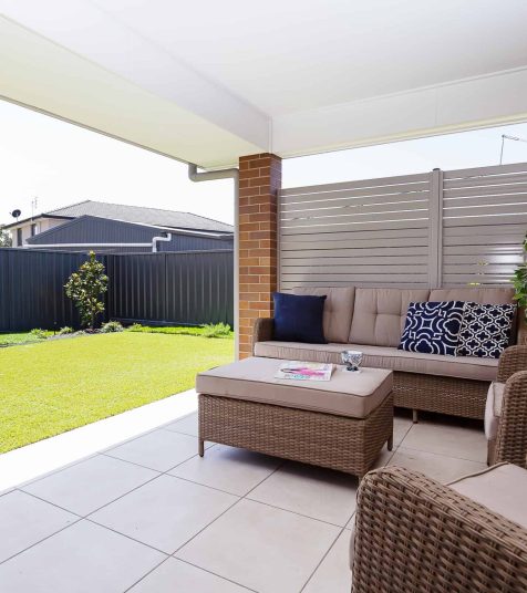 Outdoor space at Oak Tree Retirement Village Rutherford