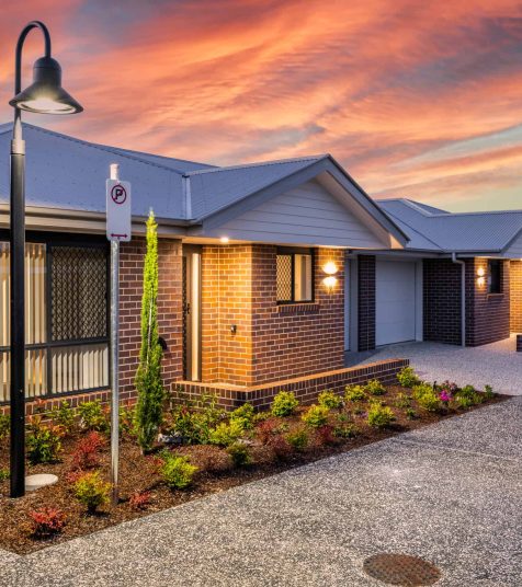 Exterior of one of our Oak Tree Retirement Village homes in Kanwal