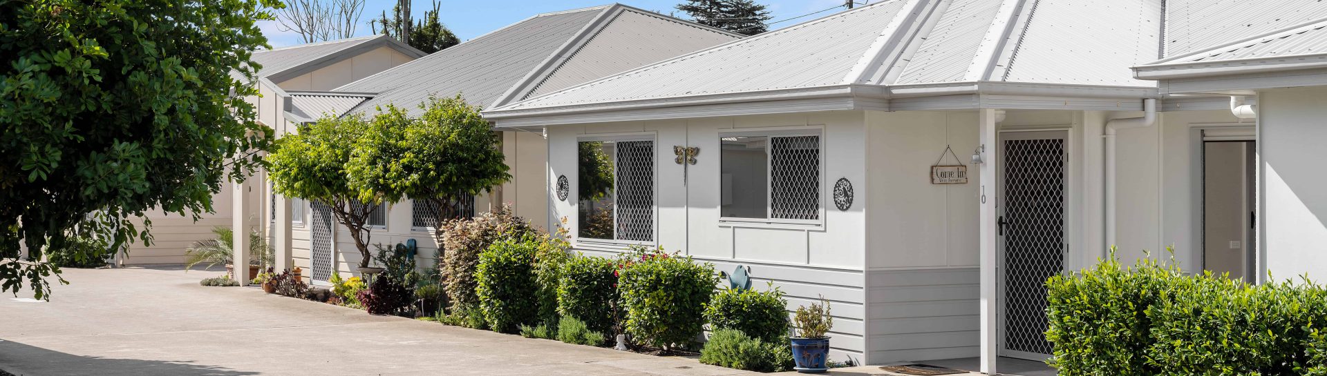 Exterior of our Cardiff Retirement Village properties
