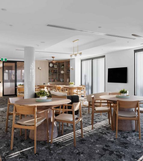 Communal area in our Broadmeadow retirement village