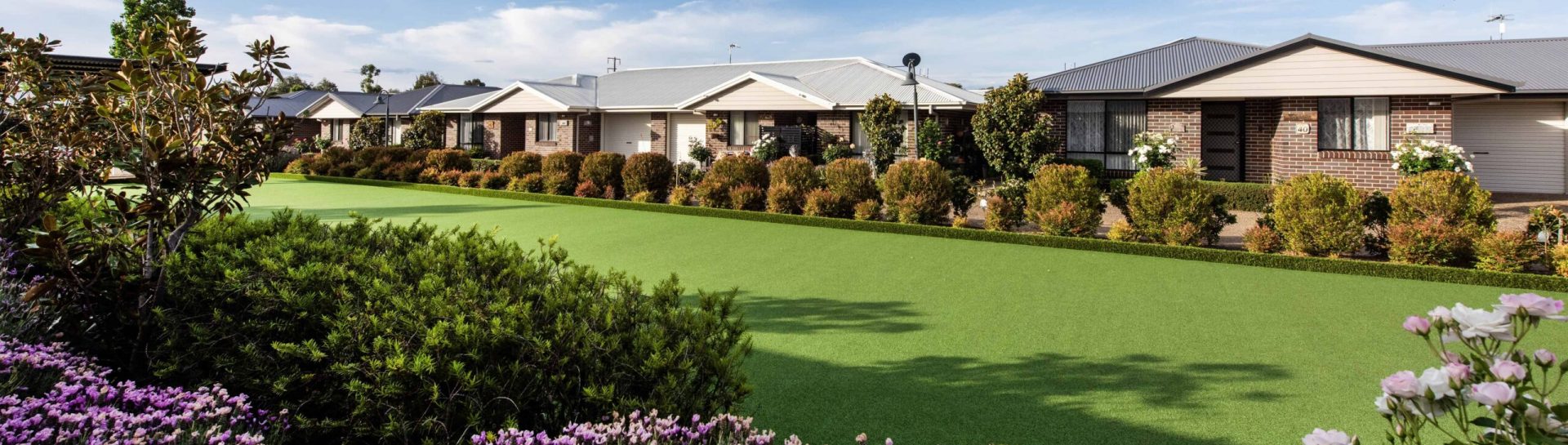 Well maintained outdoor areas at our Dubbo retirement village