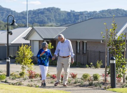 A couple enjoying life at one of our Newcastle Retirement Villages A couple enjoying life at one of our Newcastle Retirement Villages